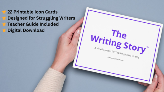 📝 The Writing Story™ Icon Card System (Printable Flashcards for Writing Instruction)