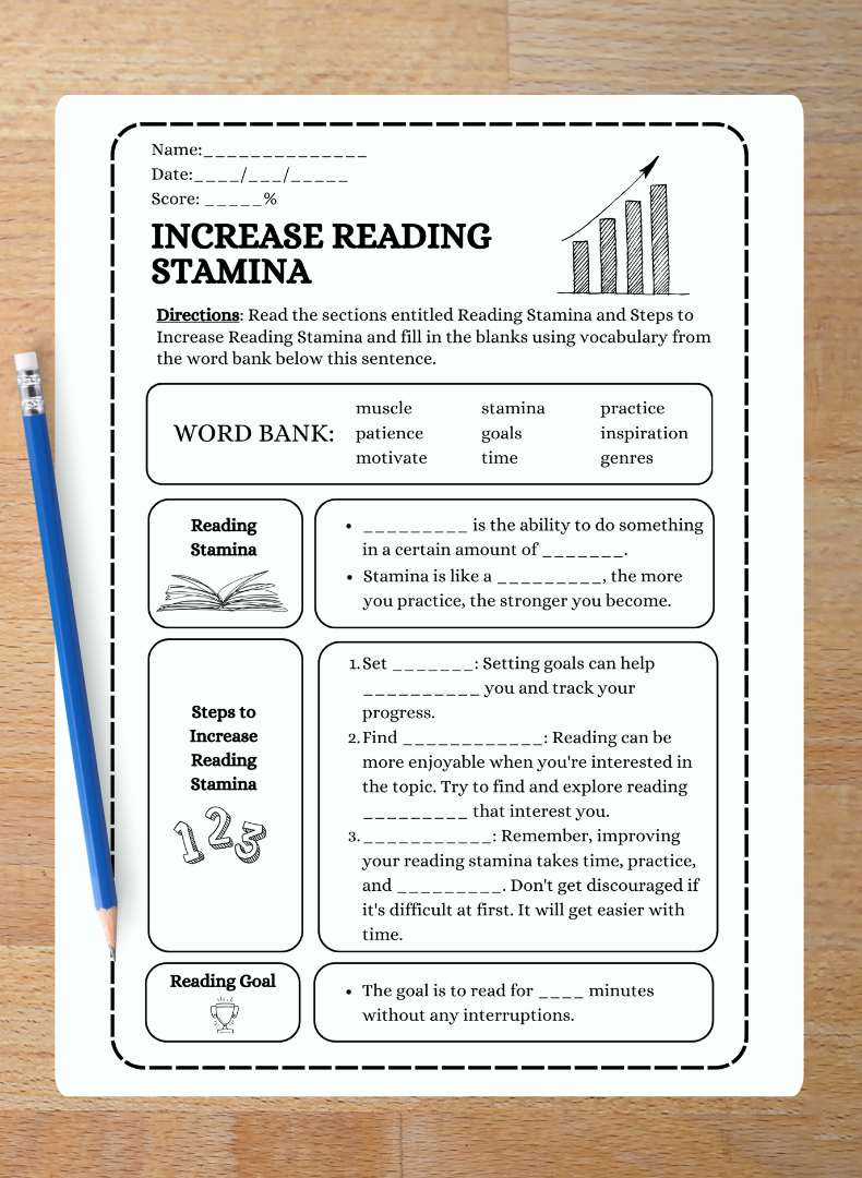 Increase Reading Stamina